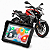 Multimídia Moto 5 Polegadas Mp5 Bajaj Pulsar NS200 2023 até 2026 Carplay e Android Auto Bluetooth Sem Fio À Prova D'água - Imagem 1
