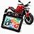 Multimídia Moto 5 Polegadas Mp5 Ducati Monster 797 2017 até 2021 Carplay e Android Auto Bluetooth Sem Fio À Prova D'água - Imagem 1