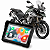 Multimídia Moto 5 Polegadas Mp5 Triumph Tiger 1200 2012 até 2026 Carplay e Android Auto Bluetooth Sem Fio À Prova D'água - Imagem 1