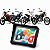 Multimídia 5pol Mp5 Motos Shineray Shi175 Iron 250 Denver 250 Jet 125SS Apple Carplay e Android Auto Bluetooth Sem Fio - Imagem 1