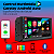Multimídia MP5 Automotiva Tela LCD 7 Pol Touch Screen Conexão Carplay e Android Auto Espelhamento Via Cabo Bluetooth USB - Imagem 3