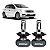 Par Lâmpadas H4 Titanium Ultra LED Plug&Play Bivolt Gol Black Rally Rally I Motion 1.0 1.6 8V 2011 a 2014 Shocklight - Imagem 1