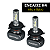 Par Lâmpadas H4 Titanium Ultra LED Bivolt Gol City GTI Fun Highway Ouro Plus Power Rally Trend 1999 a 2005 Shocklight - Imagem 4
