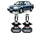Par Lâmpadas H4 Super Branca 6000K Efeito Xenon Logus CL CLI GL GLI GLS GLSI Wolfsburg Edition 1993 até 1997 Shocklight - Imagem 1