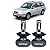 Par Lâmpadas H4 Titanium Ultra LED Parati Atlanta CL CLI GL GLI GLS GTI LS Plus 1985 a 2000 Plug&Play Bivolt Shocklight - Imagem 1