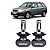 Par Lâmpadas H4 Titanium Ultra LED Plug&Play Parati City Comfortline Crossover Evidence Fun Plus 2000 a 2013 Shocklight - Imagem 1