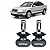 Par Lâmpadas H4 Titanium Ultra LED Bivolt Plug&Play 10000LM Passat 1.8 Turbo 2.0 16V 2.8 VR6 1991 até 2001 Shocklight - Imagem 1