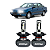2 Lâmpadas H4 Super Branca 6000K Plug&Play Passat L LS LSE GL GLS TS FLA Village Plus Pointer GTS 1985 a 1989 Shocklight - Imagem 1