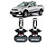 2 Lâmpadas H4 Efeito Xenon Saveiro City CL CLI Crossover Fun GL GLI GLS GLSI 1985-2013 Titanium Plug&Play H4 Shocklight - Imagem 1