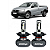 Par UltraLed H4 H4 Saveiro Robust CS 2013 até 2016 Titanium Potência Total 50W Plug&Play 10000LM Efeito Xenon Shocklight - Imagem 1