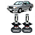Par UltraLed H4 Efeito Xenon Voyage CL CLI Fox GL GLI GLS L LS Plus Sport 1987 até 1995 Plug&Play Titanium Shocklight - Imagem 1