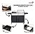 Churrasqueira Gourmet Inox 3 Em 1 Com Chapa Forno De Pizza E Defumador Para Área Gourmet - Imagem 4