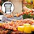 Churrasqueira Gás 2 Em 1 Com Chapa E Grelha 3 Queimadores Ideal Para Área Gourmet E Varanda - Imagem 10
