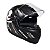 Capacete Moto GTX Mansão Maromba Preto Fosco Grafite Com Óculos Interno e Viseira Cristal Tamanho 58 Lançamento - Fw3 - Imagem 1