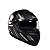 Capacete Moto GTX Mansão Maromba Preto Fosco Grafite Com Óculos Interno e Viseira Cristal Tamanho 58 Lançamento - Fw3 - Imagem 4