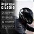 Capacete Moto GTX Mansão Maromba Preto Fosco Grafite Com Óculos Interno e Viseira Cristal Tamanho 60 Lançamento - Fw3 - Imagem 9