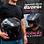 Capacete Moto X Open Up Mansão Maromba Preto Fosco Rosa e Azul c/Óculos Interno e Viseira Cristal Tam 56 Lançamento Fw3 - Imagem 6