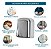 Secador De Mãos Automático Profissional Aço Inox 1650w 220v Com Sensor Ideal Para Banheiros Comerciais Importway - Imagem 5