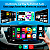 Kit Central Multimídia MP5 7" CarPlay Android Auto Bluetooth + Moldura Fiat Siena Fire 2002 a 2012 - Imagem 4