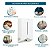 Secador De Mãos Automático Profissional Branco 1200w 220v Com Sensor E Secagem Rápida Para Banheiros - Imagem 5