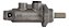 Cilindro Mestre Freio L 608 D L 708 E 1973 A 1990 Simples Ferro Fundido 22,22mm 2 Saídas M12x1 - Imagem 6