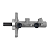 Cilindro Mestre Freio Kwid 1.0 12v 3 Cilindros 2017 Em Diante Com Abs Alumínio Flange Diagonal Starke - Imagem 6
