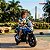 Mini Moto Elétrica Infantil 12v Honda Nc750x Azul Luz Som Rodas Apoio Bateria Recarregável Inmetro - Imagem 8