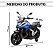 Mini Moto Elétrica Infantil 12v Honda Nc750x Azul Luz Som Rodas Apoio Bateria Recarregável Inmetro - Imagem 2