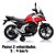 Mini Moto Elétrica Infantil 12v Honda Nc750x Vermelha Licenciada Luz Som Rodinhas Bateria Recarregável - Imagem 4