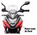 Mini Moto Elétrica Infantil 12v Honda Nc750x Vermelha Licenciada Luz Som Rodinhas Bateria Recarregável - Imagem 7