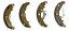 Sapata Freio Mobi Palio Siena Uno Way 1.0 1.3 1.4 1.5 1.6 1.8 2016 Em Diante Starke Sistema Ate 185x30mm - Imagem 4
