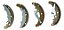 Sapata Freio Mobi Palio Siena Uno Way 1.0 1.3 1.4 1.5 1.6 1.8 2016 Em Diante Starke Sistema Ate 185x30mm - Imagem 5