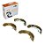 Sapata Freio Cerato Cerato Koup Soul 1.6 16v 2.0 16v Starke Lona Semi Metálica 203x36mm Sistema Mando - Imagem 1