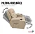 Poltrona Reclinável Massagem Aquecimento Mesa Lateral Porta Copos Pu Home Theater 8 Pontos Vibração - Imagem 6