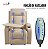 Poltrona Reclinável Massagem Aquecimento Mesa Lateral Porta Copos Pu Home Theater 8 Pontos Vibração - Imagem 4