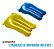 Escorregador Inflável Duplo Água 488x152cm Com 2 Bodyboards Pista Aquática Infantil Jardim Verão Pvc - Imagem 7