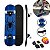 Skate Infantil 31 Shape Madeira Kit Proteção Capacete Joelheira Cotoveleira Certificado Inmetro 79cm - Imagem 1