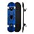 Skate Infantil 31 Shape Madeira Kit Proteção Capacete Joelheira Cotoveleira Certificado Inmetro 79cm - Imagem 2