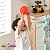 Playground Infantil Girafa 3 Em 1 Com Escorregador Balanço E Cesta Certificado Inmetro Importway Bege - Imagem 8