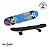 Skate Infantil 24 Polegadas Com Bolsa Para Transporte Shape Madeira Rodas 50mm Importway Azul - Imagem 9