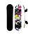 Skate Infantil 24 Polegadas Shape City Com Bolsa Para Transporte Shape Madeira Rodas 50mm Importway - Imagem 2