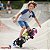 Skate Infantil 24 Polegadas Shape City Com Bolsa Para Transporte Shape Madeira Rodas 50mm Importway - Imagem 4