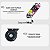 Skate Infantil 24 Polegadas Shape City Com Bolsa Para Transporte Shape Madeira Rodas 50mm Importway - Imagem 5