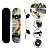 Skate Infantil 24 Polegadas Shape Monumentos Com Bolsa Para Transporte Shape Madeira Rodas 50mm Importway - Imagem 1