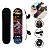 Skate Infantil 24 Polegadas Shape Radical Com Bolsa Para Transporte Shape Madeira Rodas 50mm Importway - Imagem 1