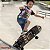 Skate Infantil 24 Polegadas Shape Skate Com Bolsa Para Transporte Shape Madeira Rodas 50mm Importway - Imagem 4