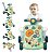 Andador Empurrador Infantil Triciclo Musical 5x1 Verde Com Som Mesa Interativa Patinete Importway - Imagem 1
