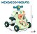 Andador Empurrador Infantil Triciclo Musical 5x1 Verde Com Som Mesa Interativa Patinete Importway - Imagem 2