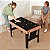 Mesa De Jogos Multifuncional 13 Em 1 Com Pebolim Sinuca Ping Pong Air Game E Acessórios Importway - Imagem 9