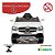Carrinho Elétrico Branco Infantil Mercedes Benz Glc Coupé Licenciado 12v Com Controle Remoto Rádio Fm Usb Mp3 - Imagem 3